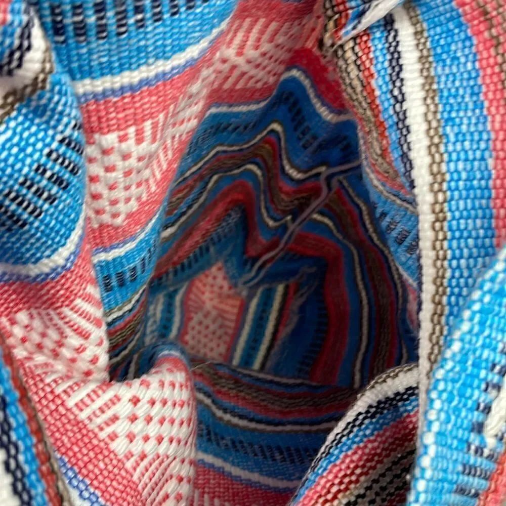 Pinzon Canvas Boho Aztec Backpack - Picture 10 of 10